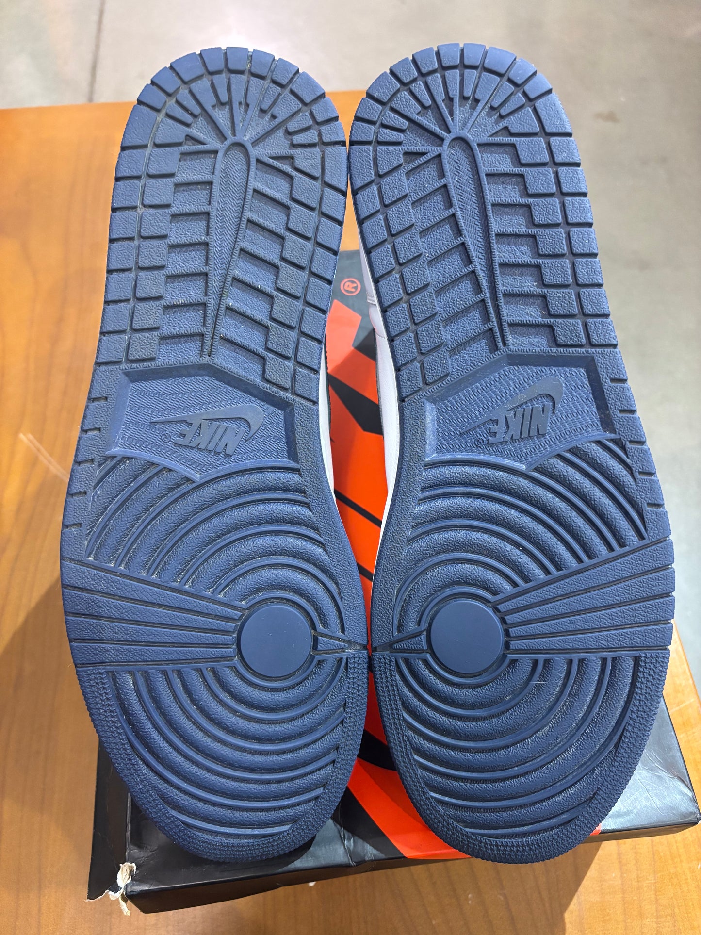 Preowned Air Jordan 1 Metallic Navy