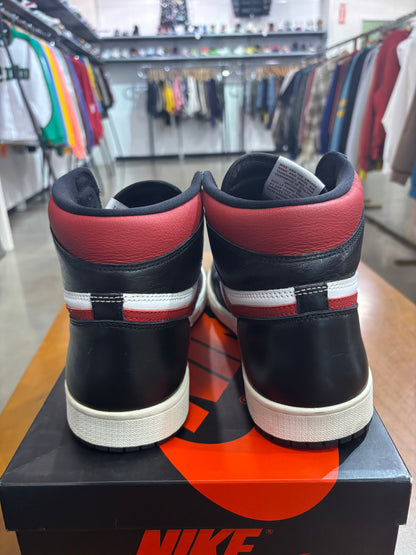 Preowned Air Jordan 1 Black Gym Red
