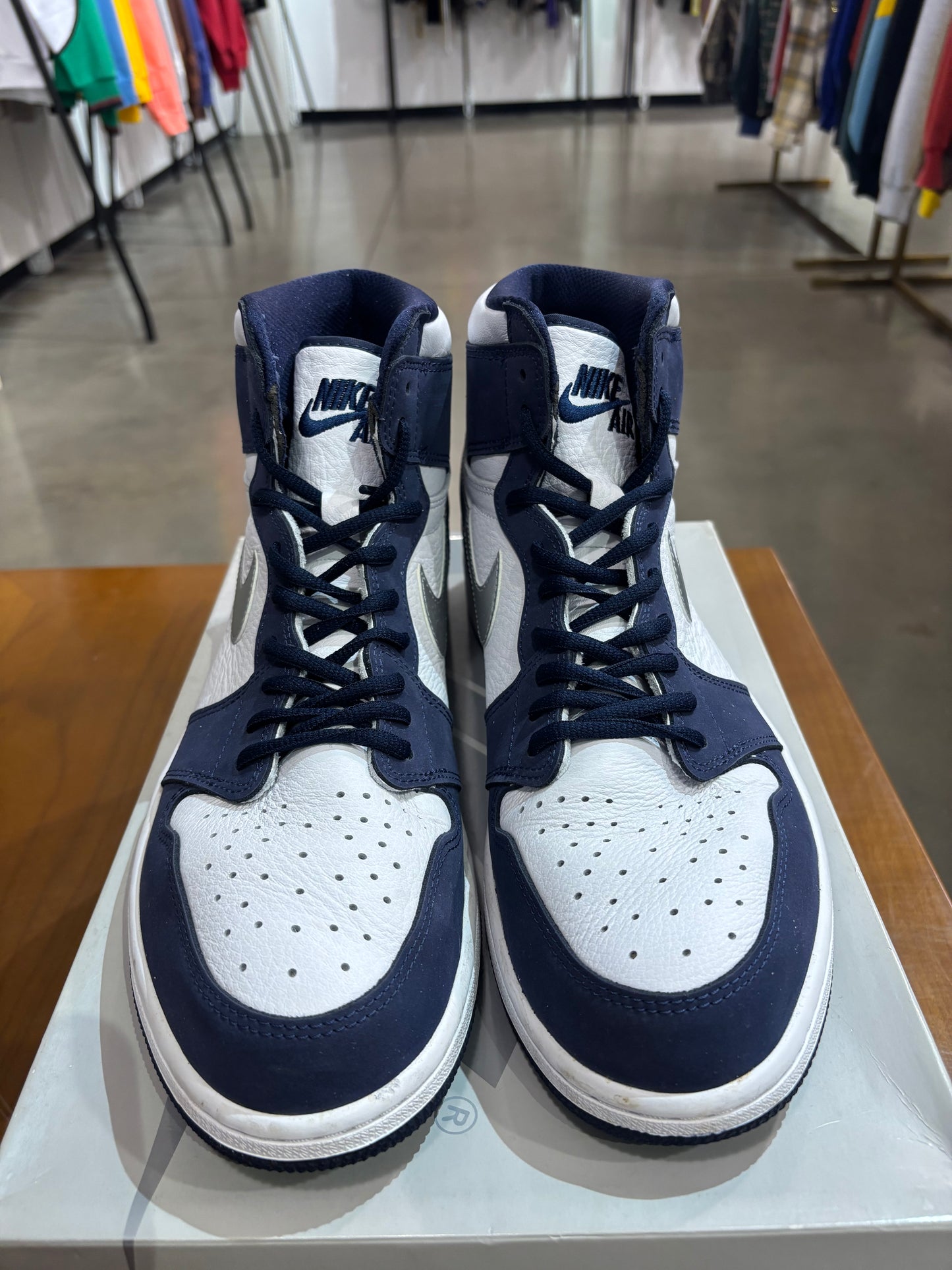 Preowned Air Jordan 1 COJP Midnight Navy