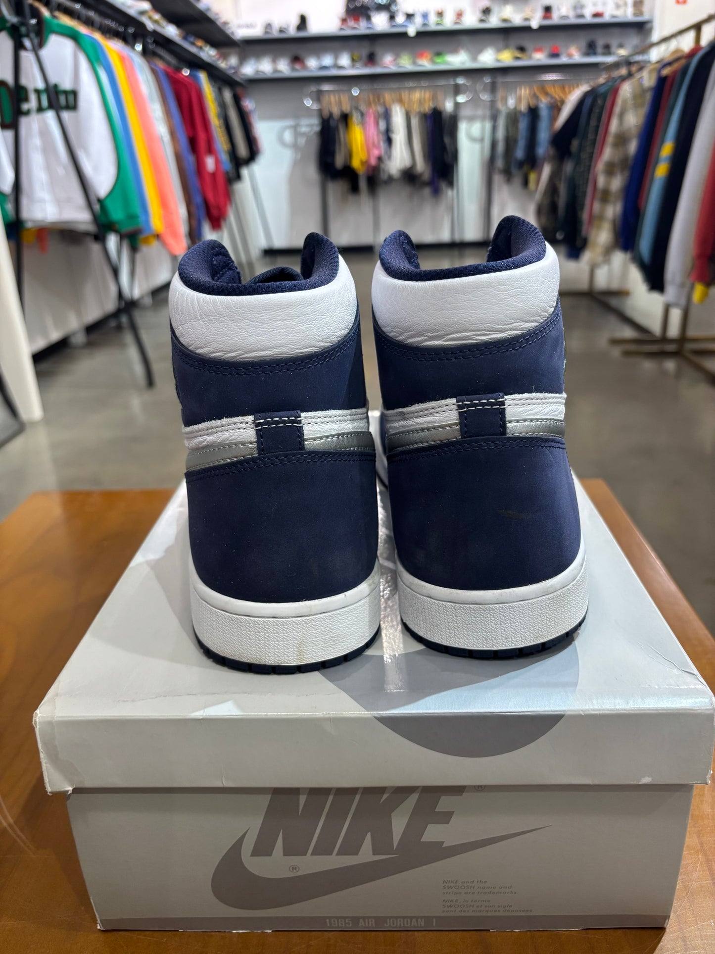 Preowned Air Jordan 1 COJP Midnight Navy