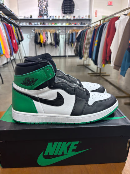 Preowned Air Jordan 1 Lucky Green