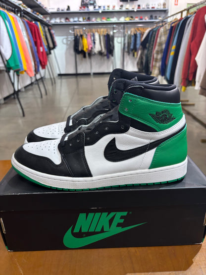 Preowned Air Jordan 1 Lucky Green