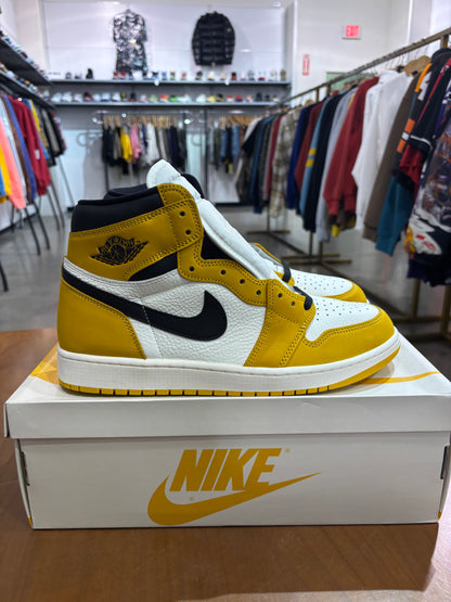 Preowned Air Jordan 1 Yellow Ochre