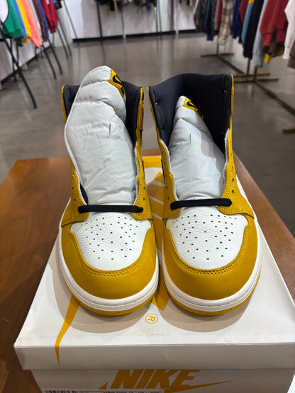 Preowned Air Jordan 1 Yellow Ochre