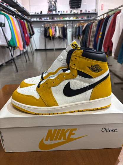 Preowned Air Jordan 1 Yellow Ochre