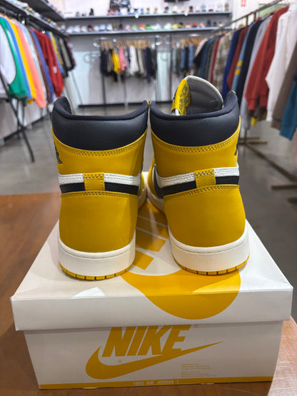 Preowned Air Jordan 1 Yellow Ochre