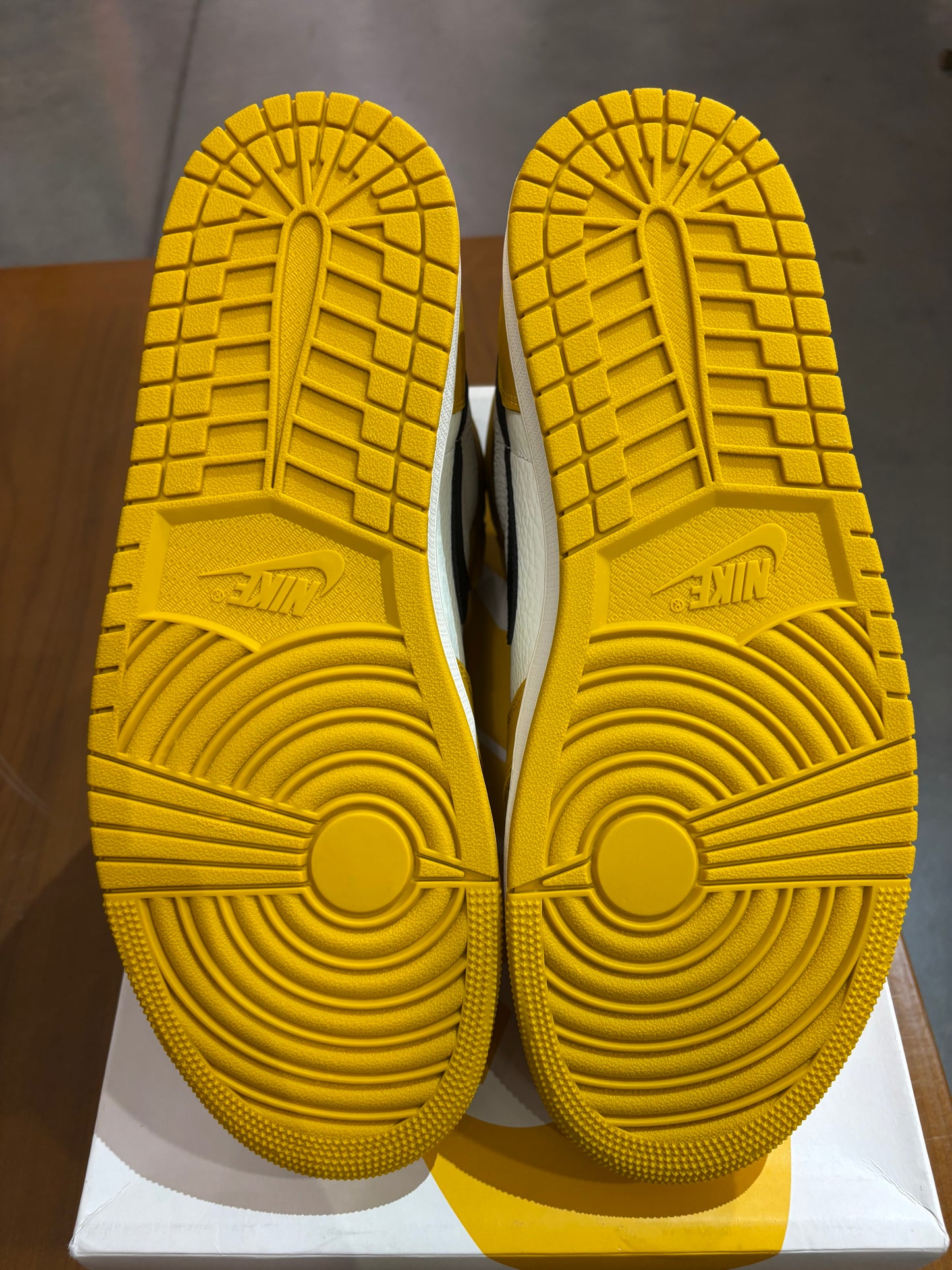 Preowned Air Jordan 1 Yellow Ochre