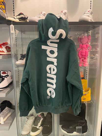 Supreme Satin Sweatshirt Dark Green