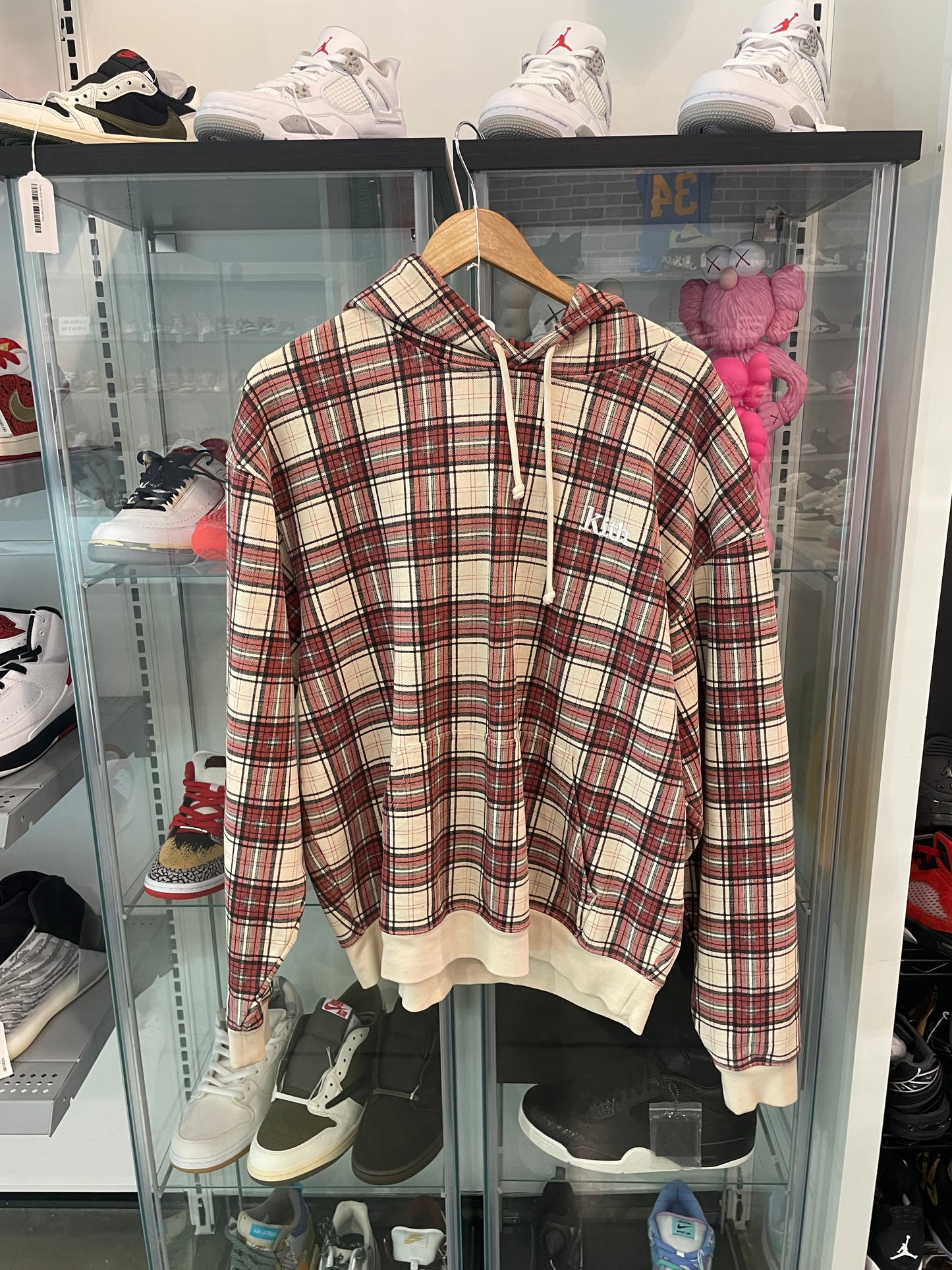 Preowned KITH Flannel Hoodie