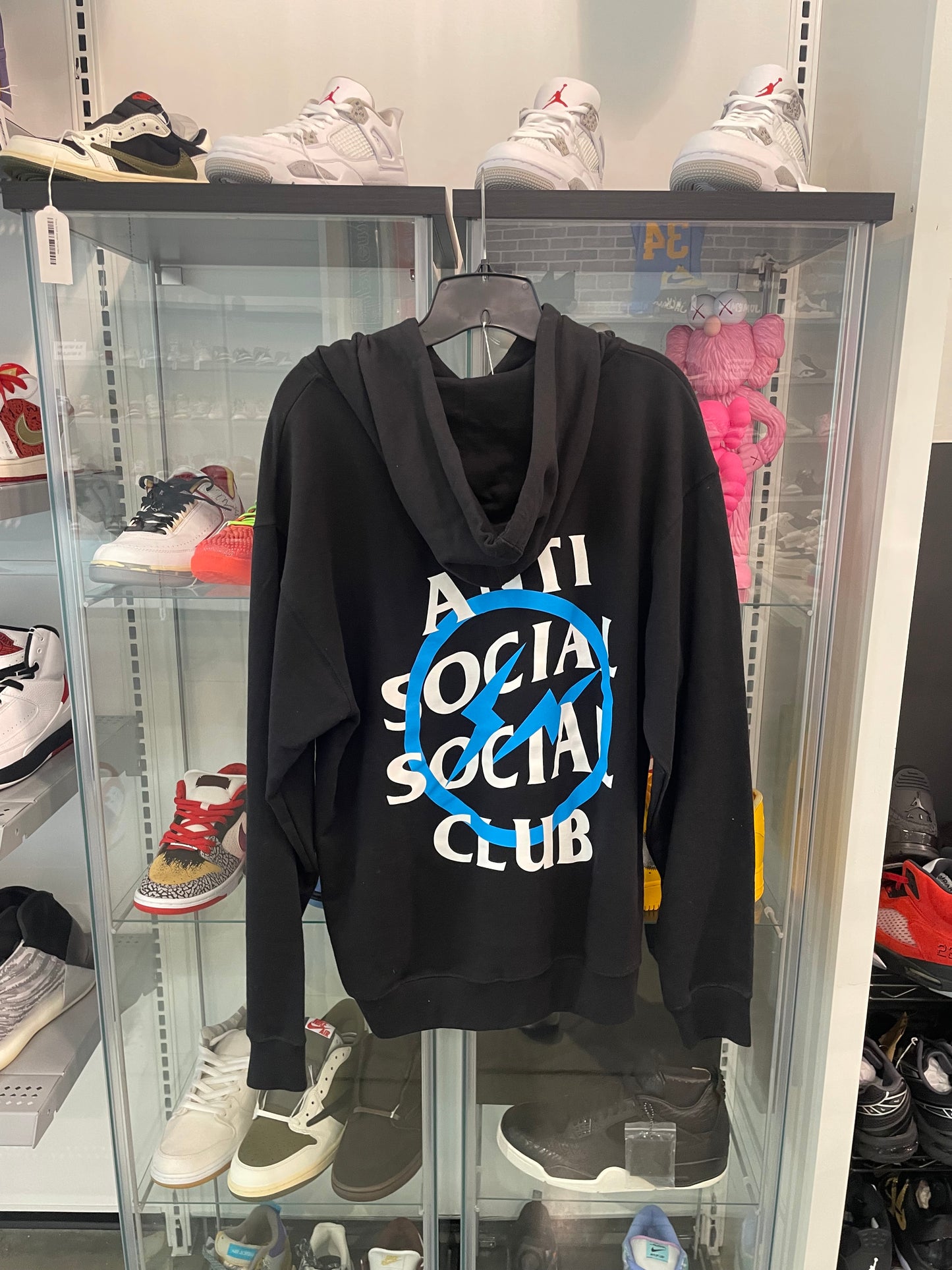 Anti Social Social Club x Fragment Blue Bolt Hoodie