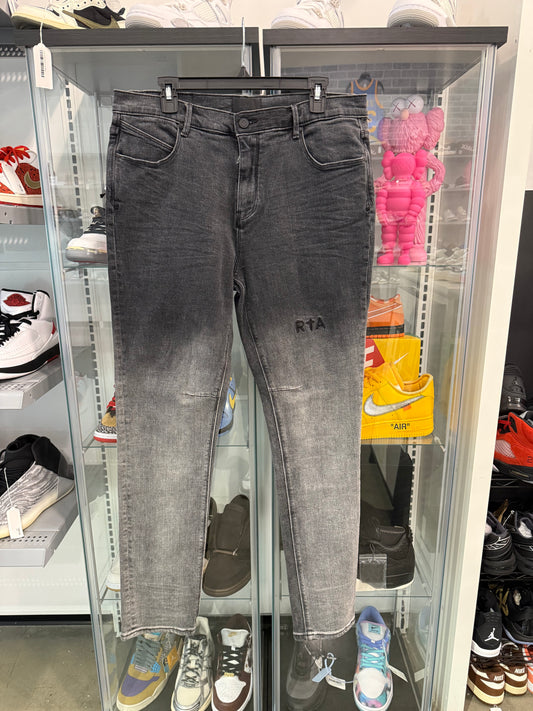 RTA Bryant Light Charcoal Jeans