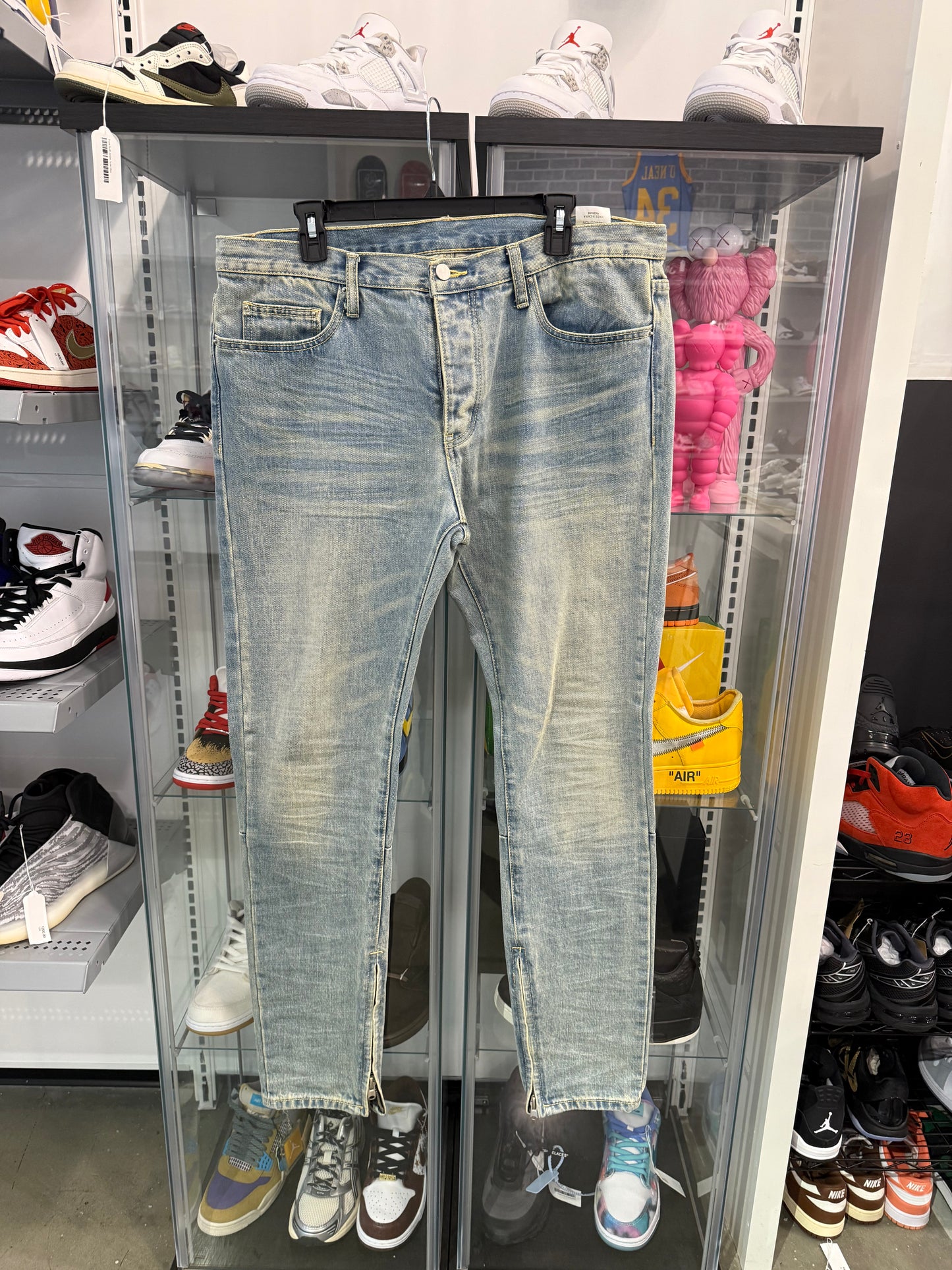 Preowned MMML Jeans Washed Denim