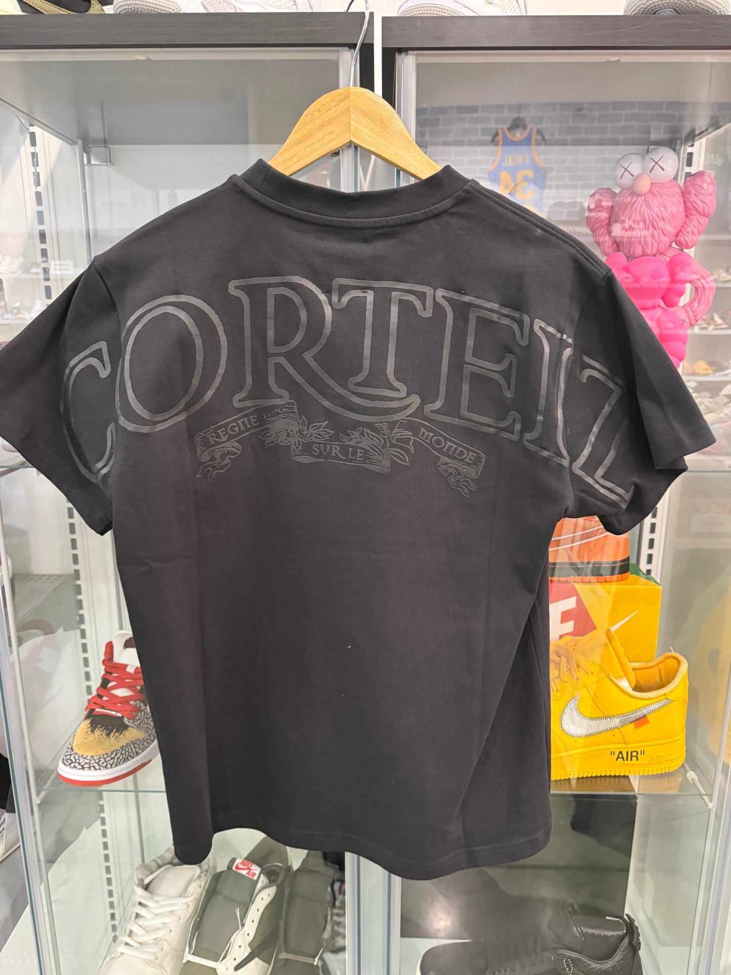 Corteiz Royal Heavyweight Tee Balck