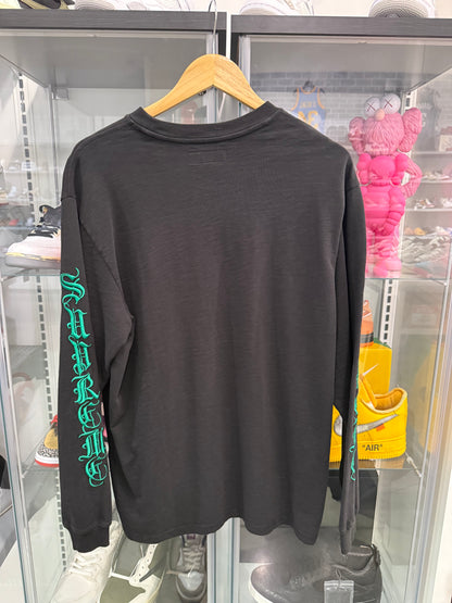 Supreme Old English Long Sleeve Black