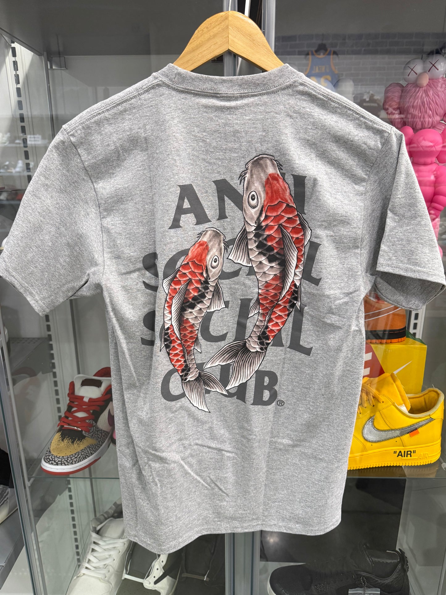 ASSC Koi Fish Tee Grey