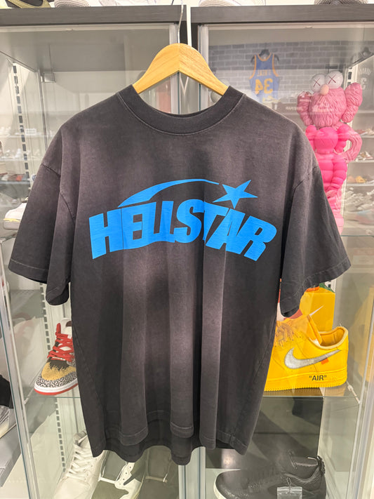 Hellstar Classic Tee Black Blue