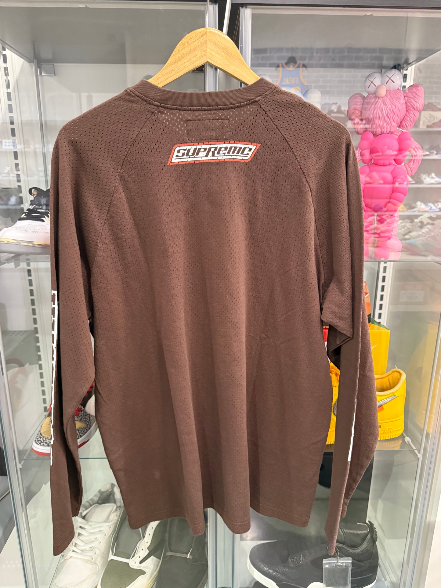 Supreme Hysteric Mesh L/S Brown