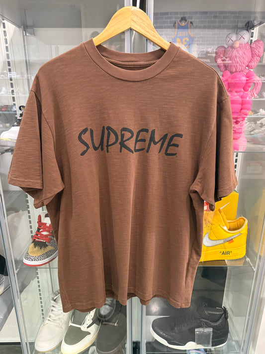 Supreme FTB Slub Top Brown