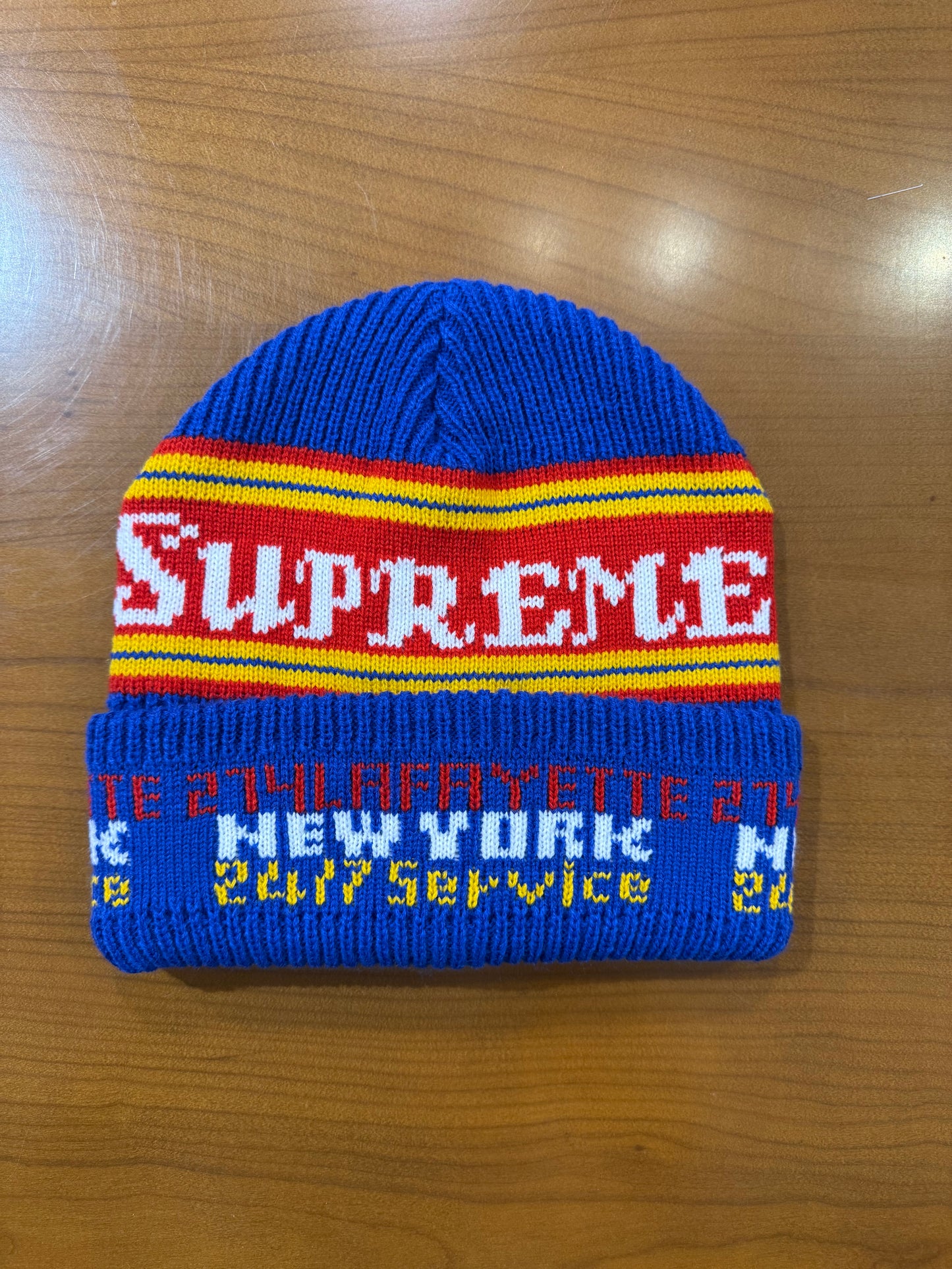 Supreme wool New York Beanie