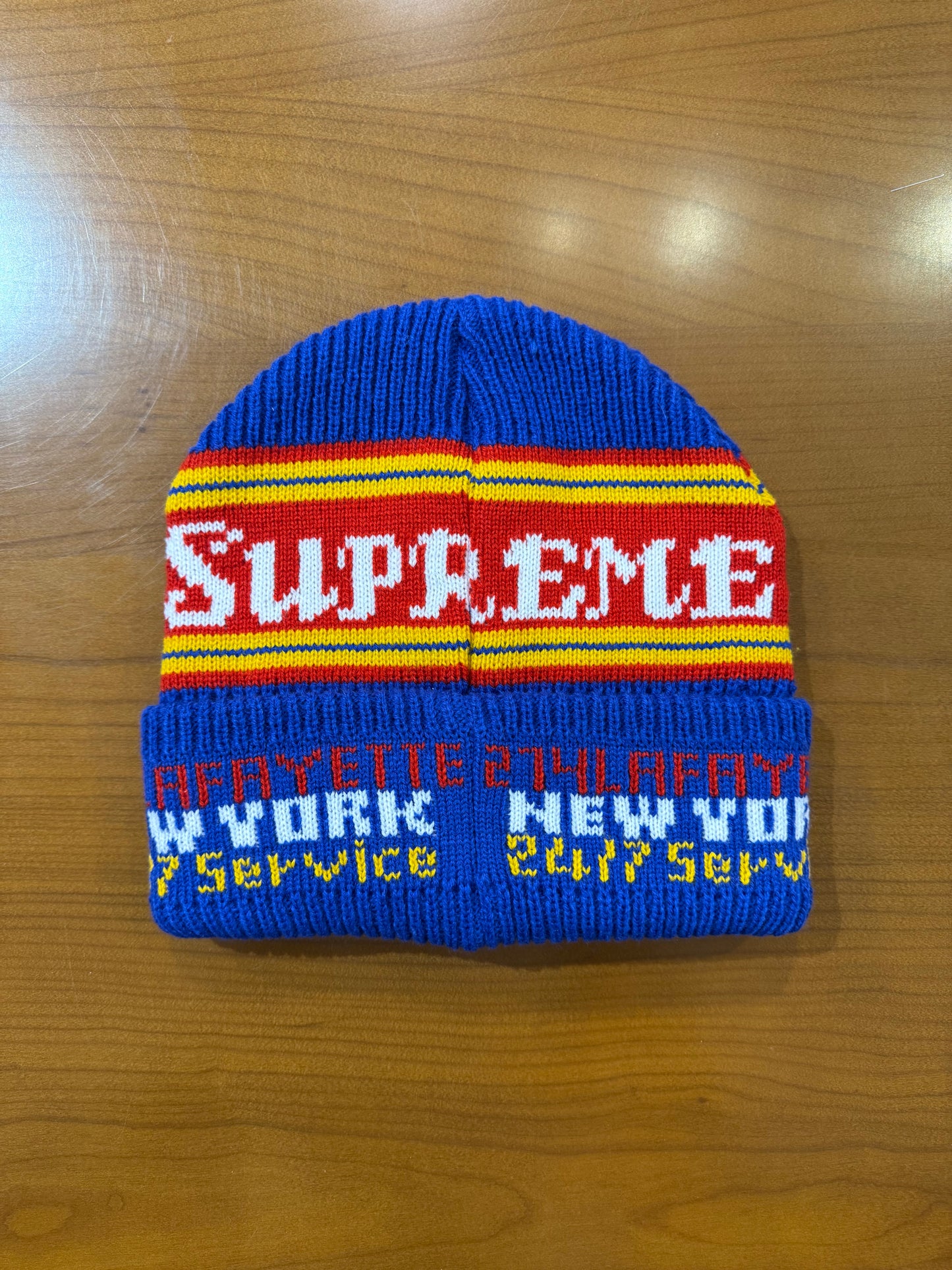 Supreme wool New York Beanie