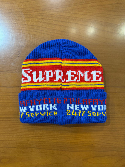 Supreme wool New York Beanie