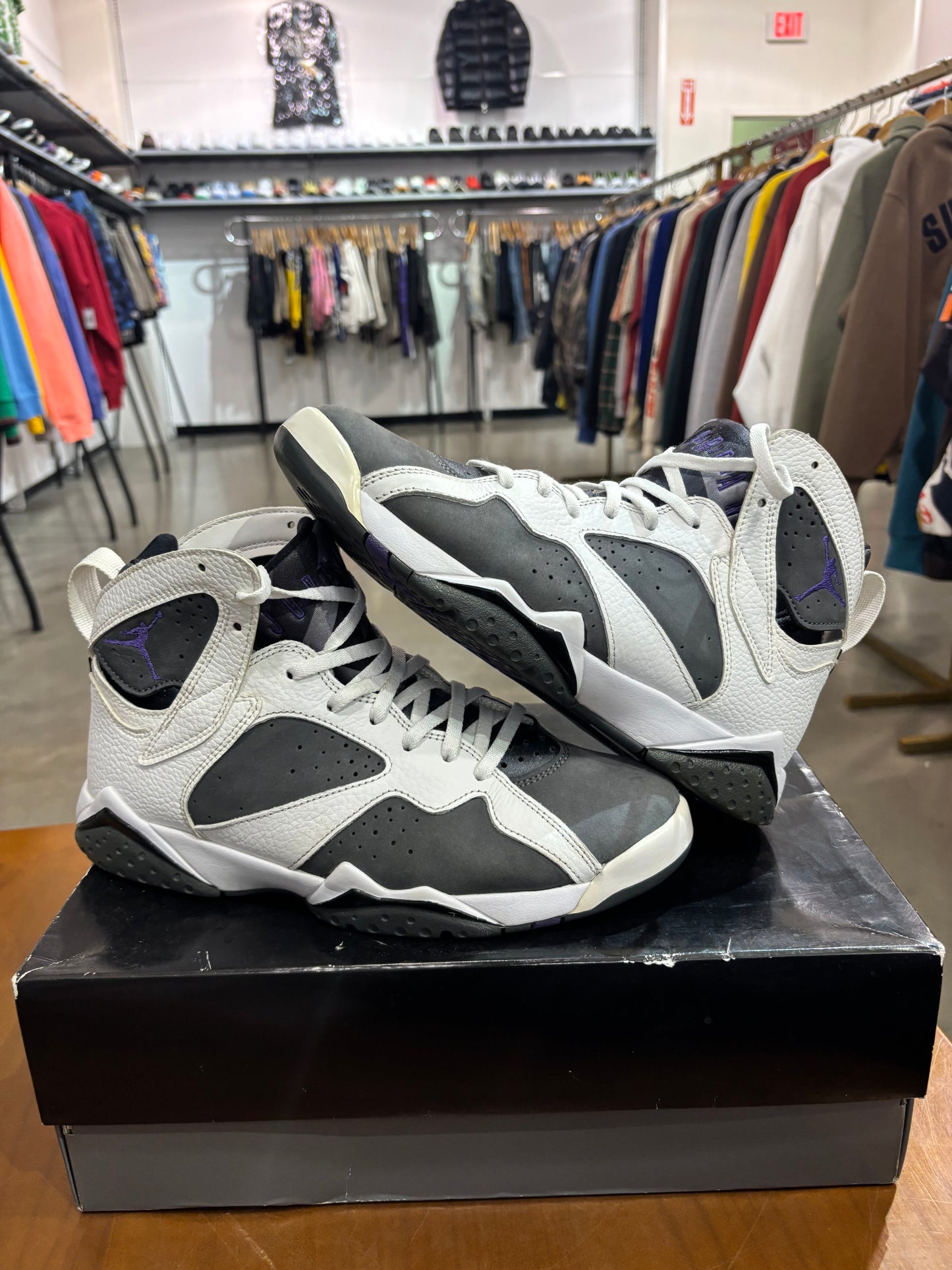 Preowned Air Jordan 7 Flint