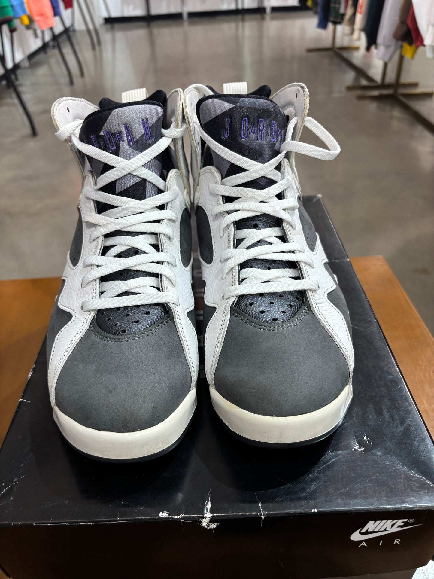 Preowned Air Jordan 7 Flint