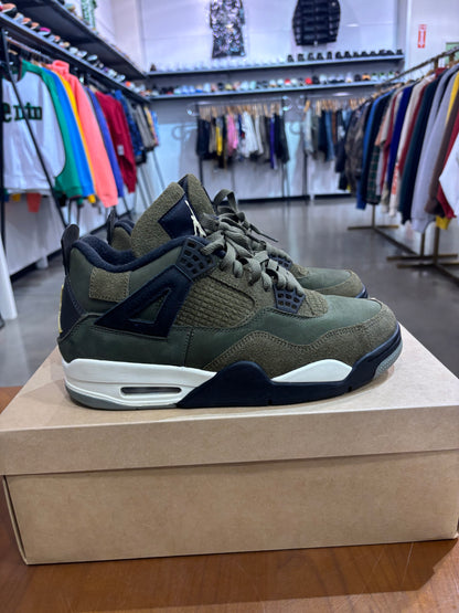 Preowned Air Jordan 4 Craft Olive