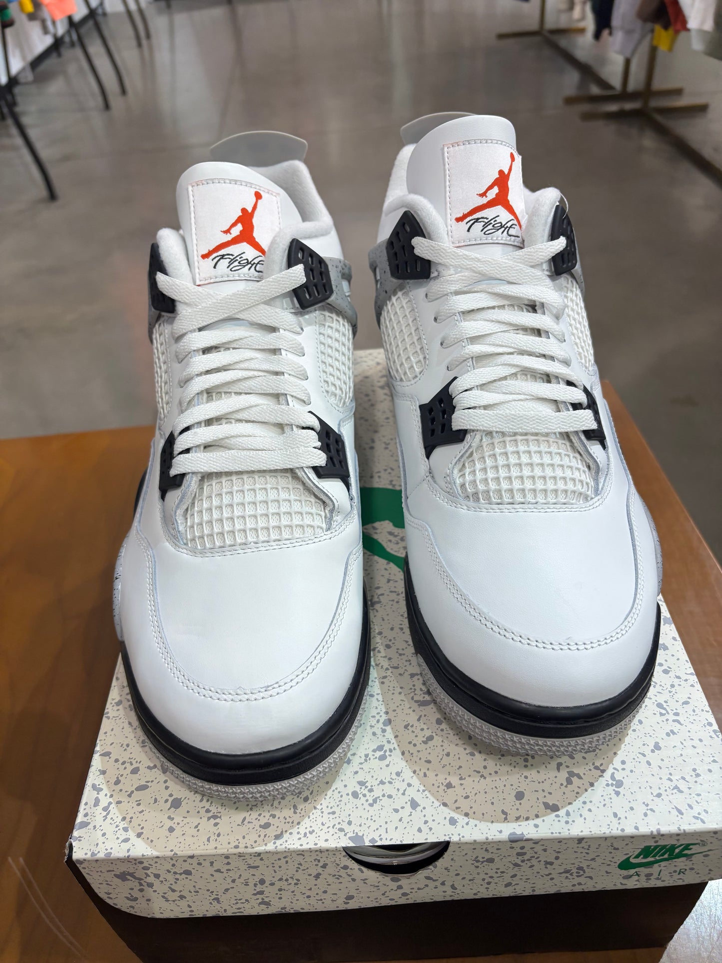Air Jordan 4 White Cement (B-Grade)