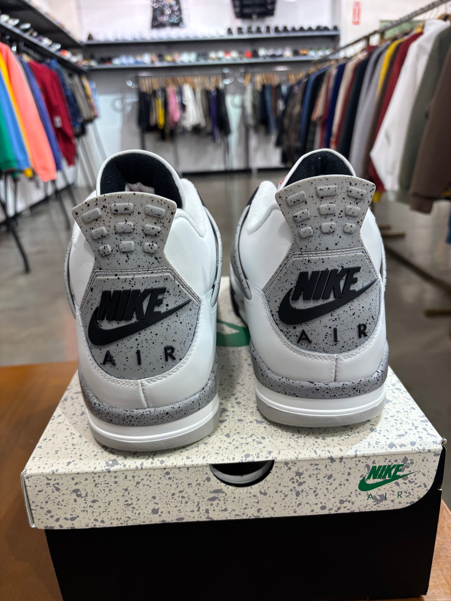 Air Jordan 4 White Cement (B-Grade)