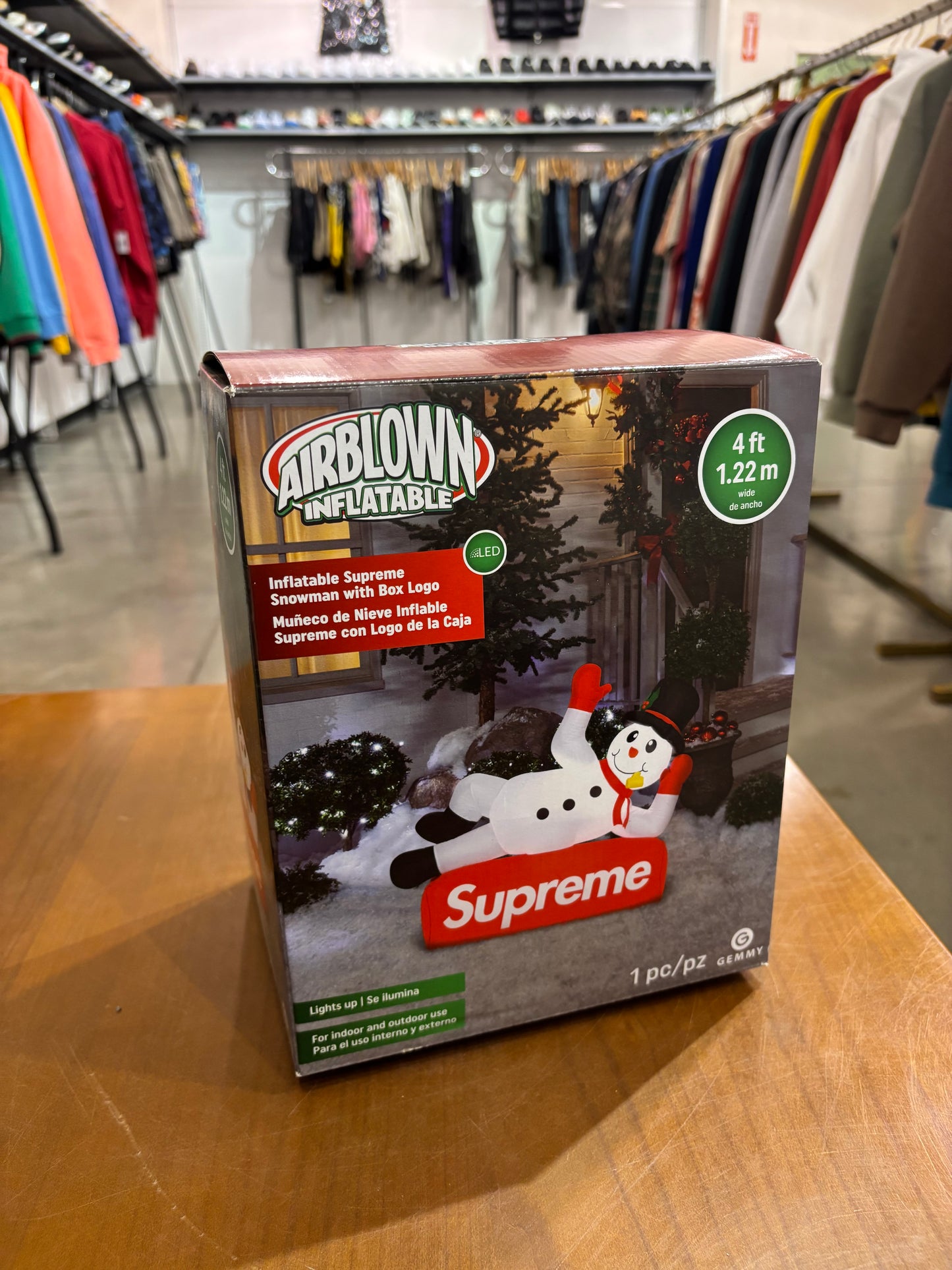 Preowned Supreme Large Inflatable Snowman