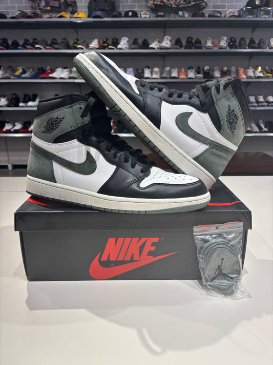 Preowned Air Jordan 1 clay green