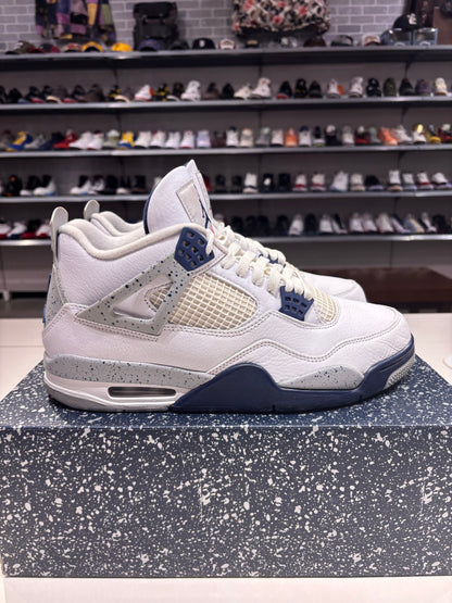 Preowned Air Jordan 4 Midnight Navy