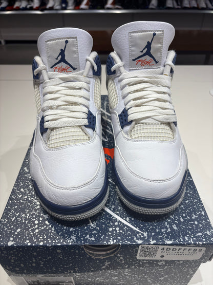 Preowned Air Jordan 4 Midnight Navy