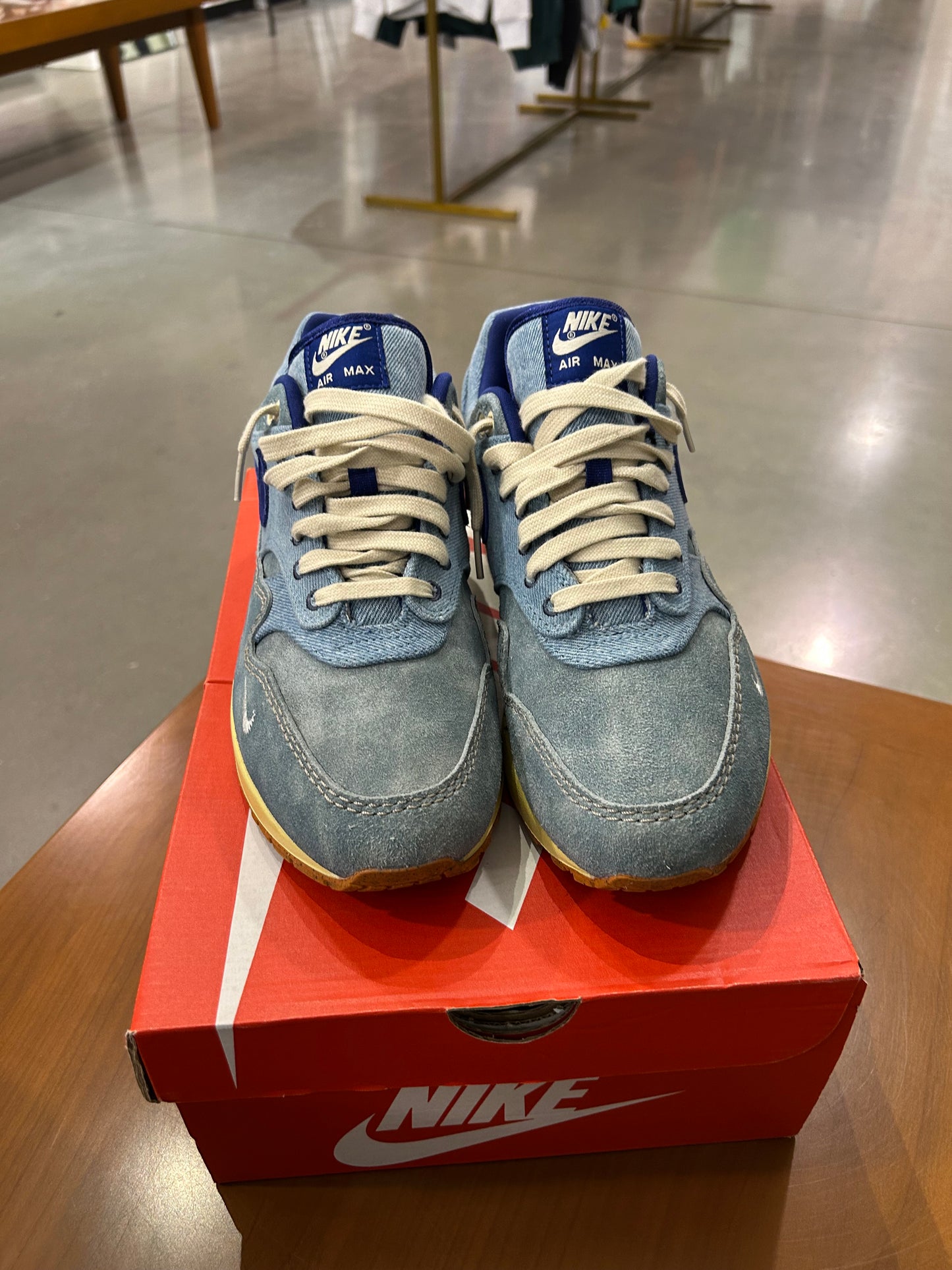 Preowned Air Max 1 Dirty Denim