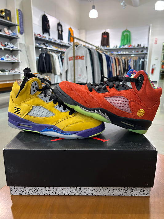 Preowned Air Jordan 5 What The