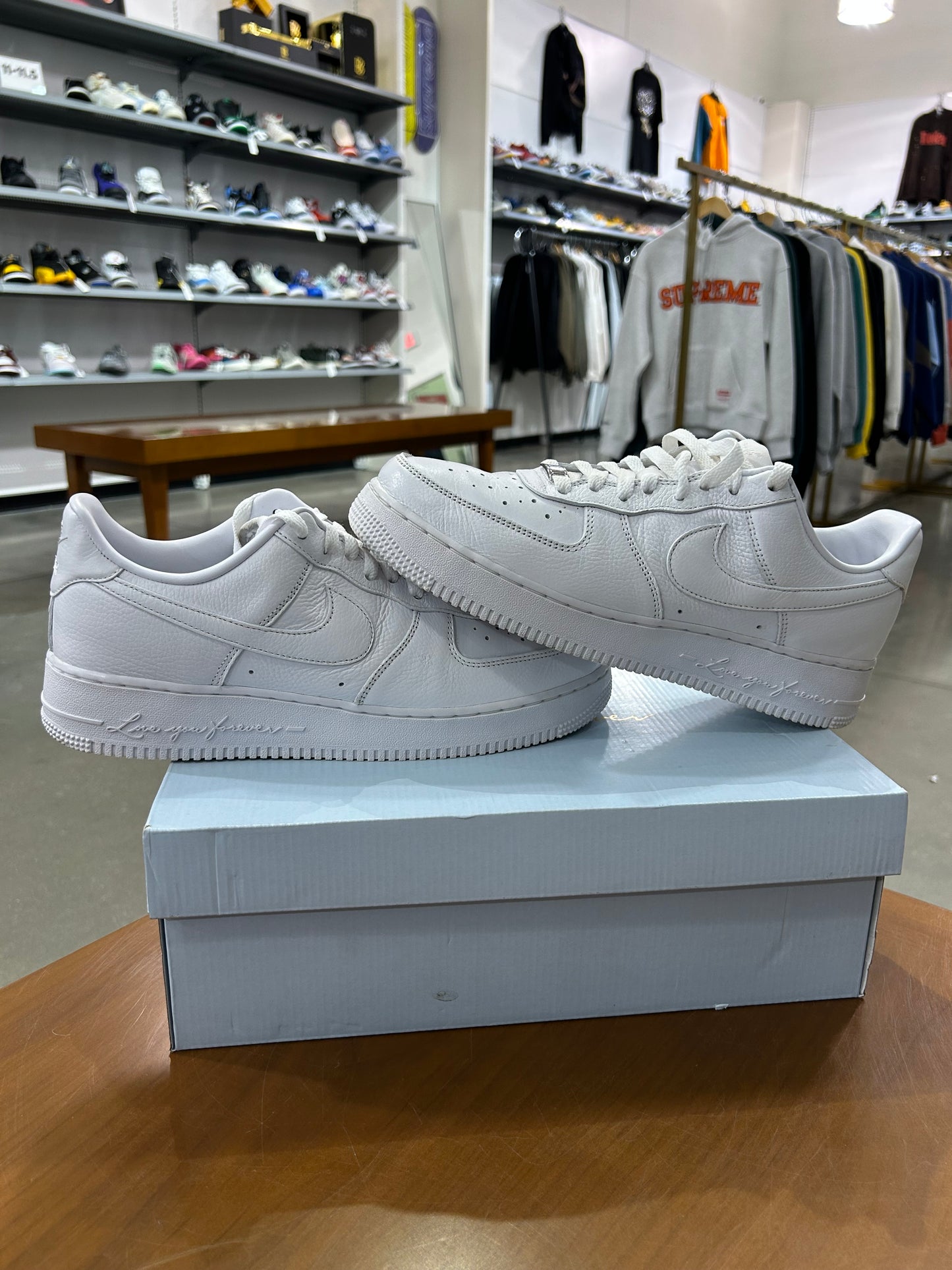 Preowned Nocta Air Force 1 Low White