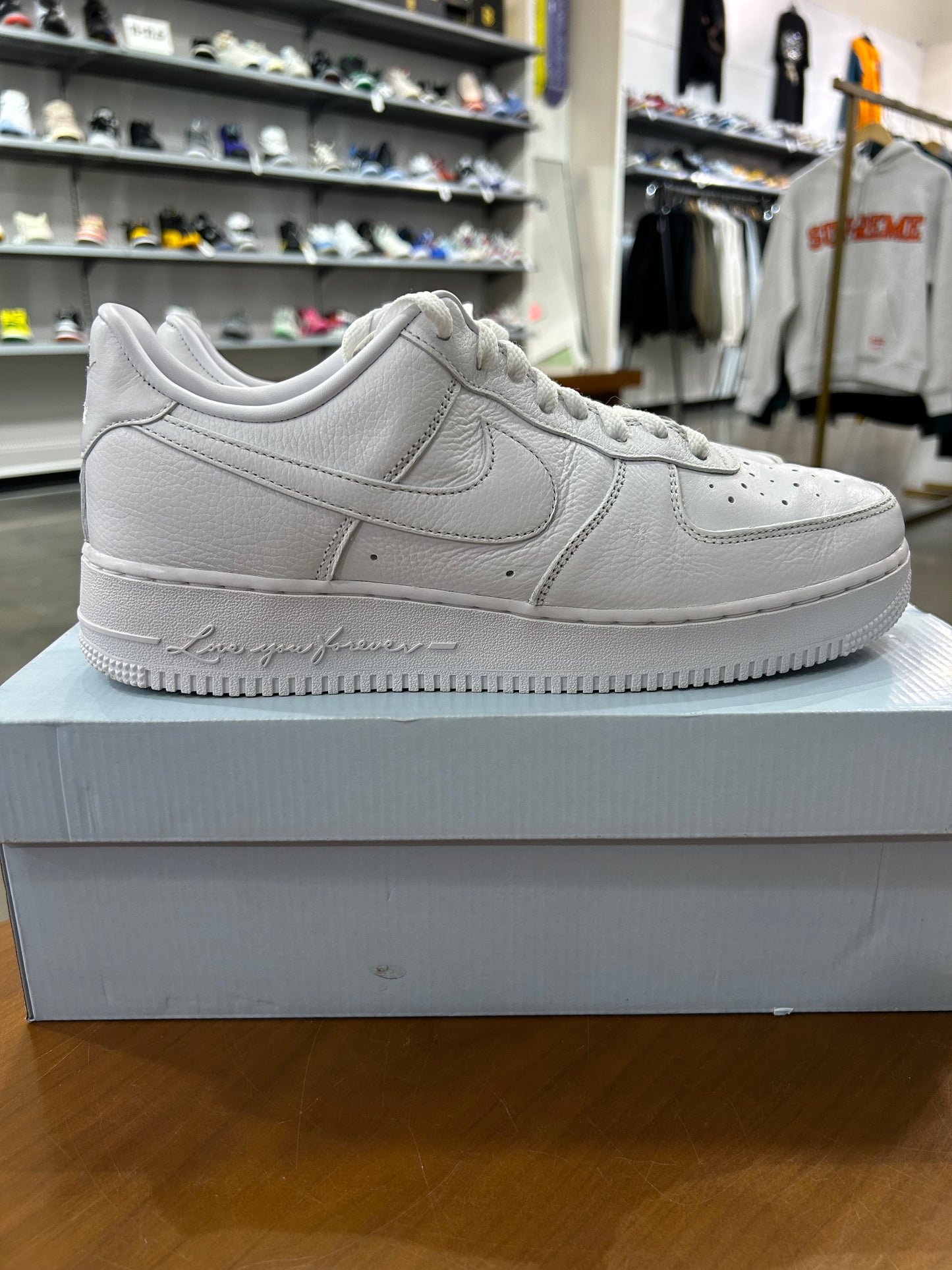 Preowned Nocta Air Force 1 Low White