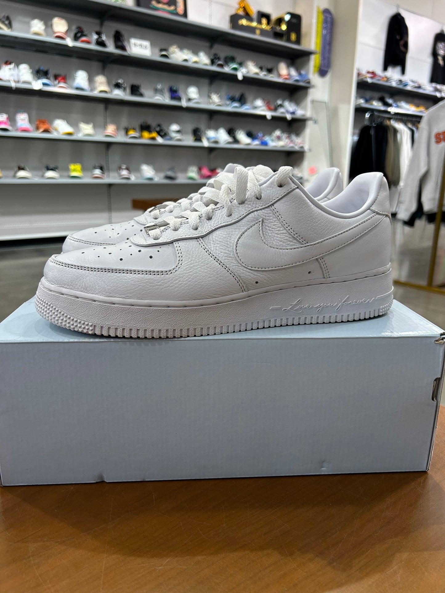 Preowned Nocta Air Force 1 Low White