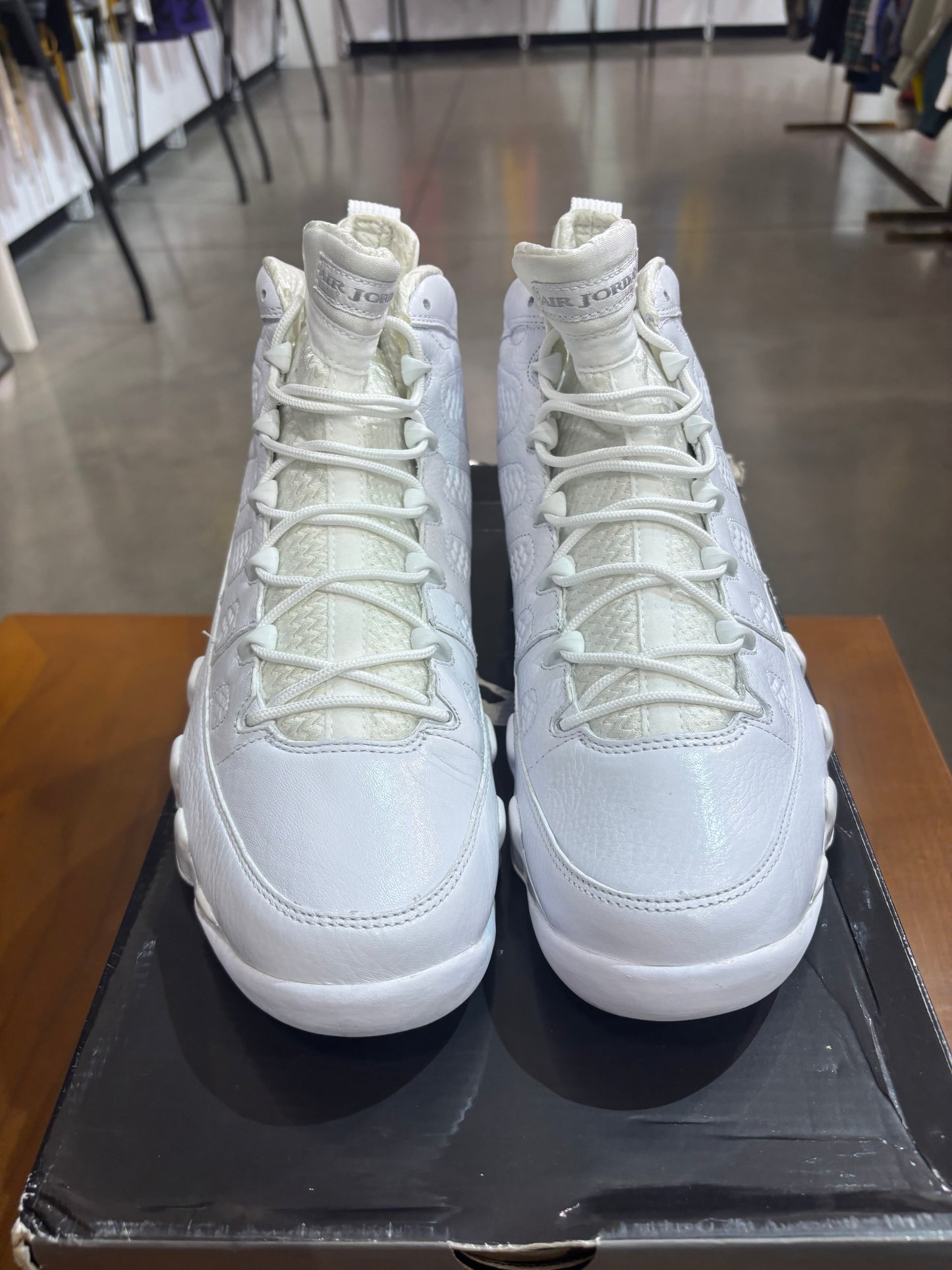 Preowned Air Jordan 9 Silver Anniversary