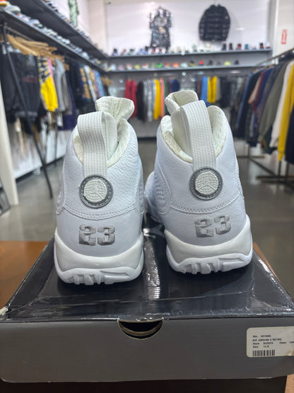 Preowned Air Jordan 9 Silver Anniversary