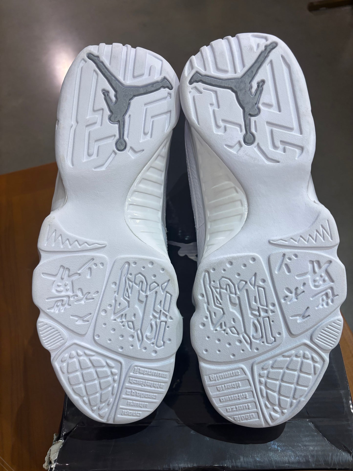 Preowned Air Jordan 9 Silver Anniversary