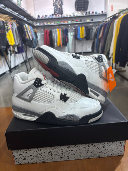 Air Jordan 4 White Cement