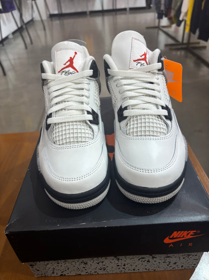 Air Jordan 4 White Cement