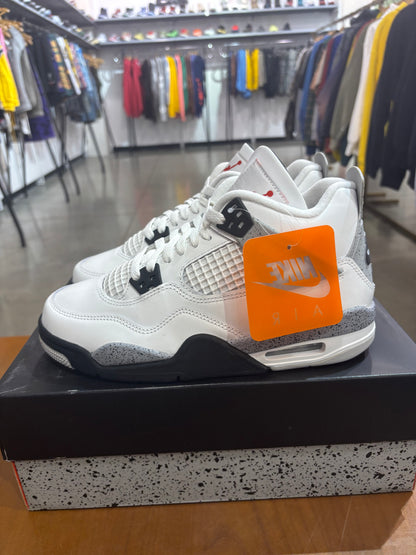Air Jordan 4 White Cement