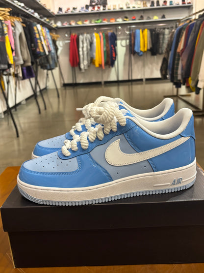 Nike Air Force 1 Low '07 LV8 Psychic Blue White Patent