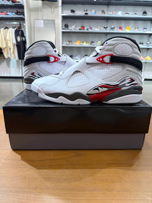 Air Jordan 8 White True Red