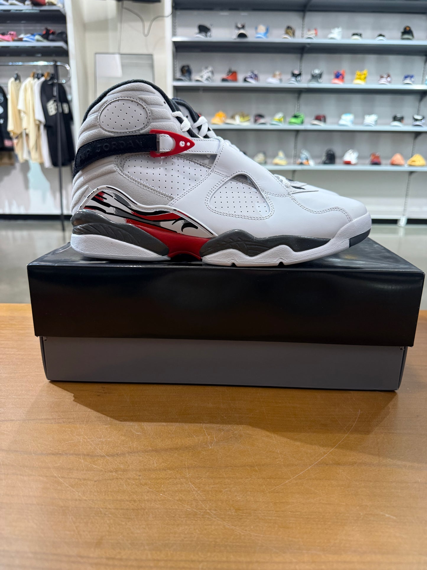Air Jordan 8 White True Red