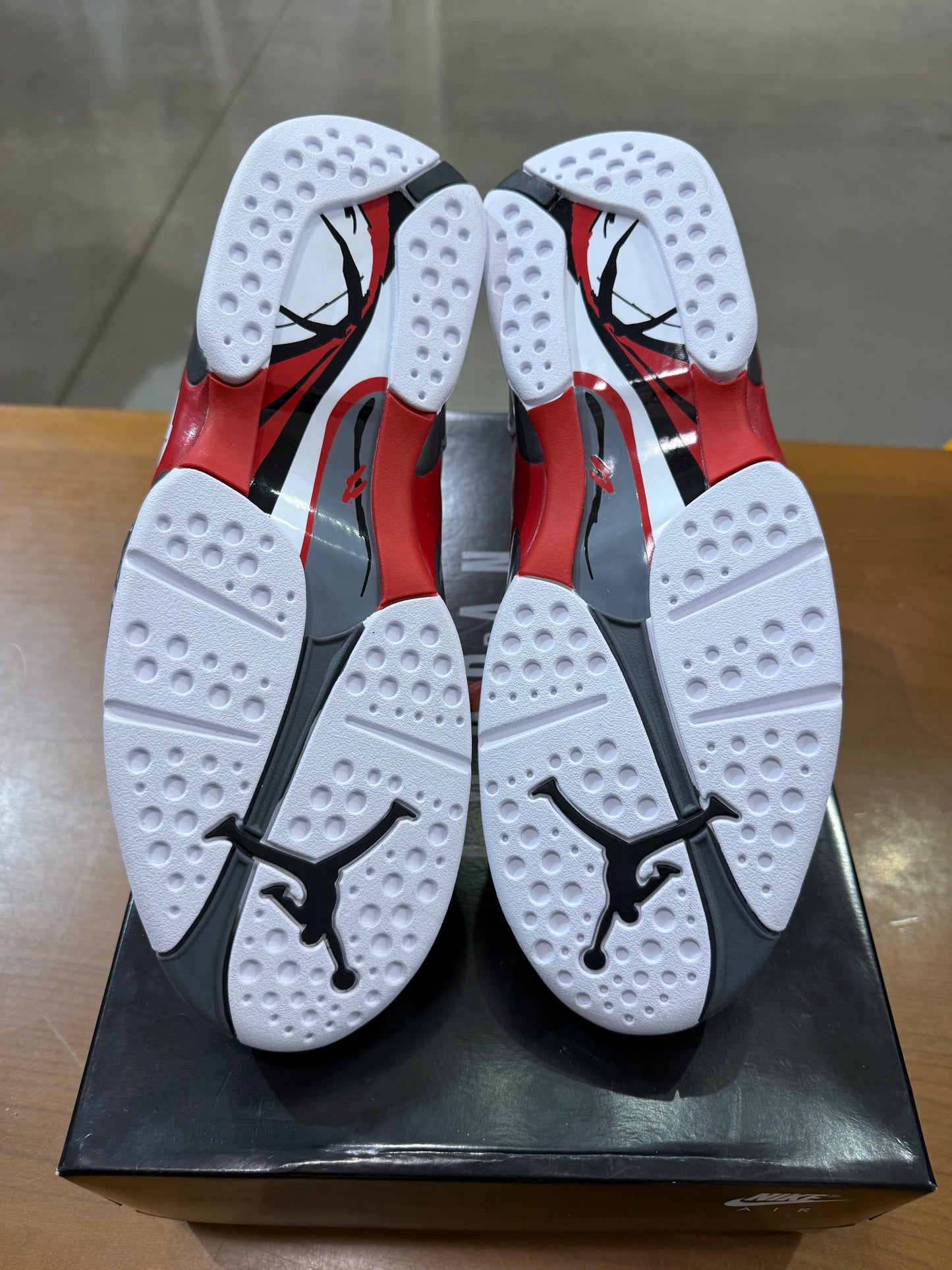 Air Jordan 8 White True Red