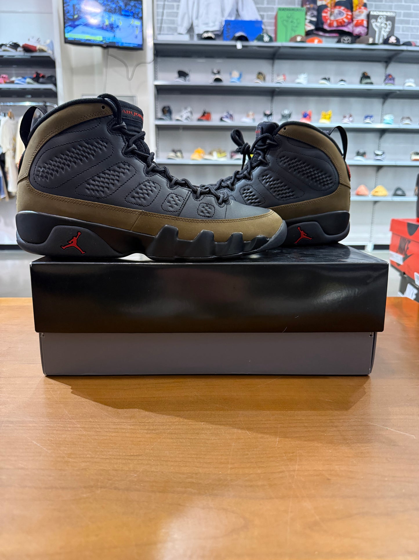 Air Jordan 9 Olive
